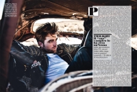 Ultimate Graveyard Mojave Desert - Robert Pattinson Fashion Photoshoot for Luomo Vogue Italia Magazine - Post-Apocalyptic Cars