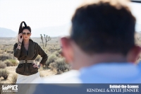 Ultimate Graveyard Mojave Desert Shoot Location - BTS with Kendall Jenner Fashion Photoshoot by Nick Saglimbeni for WMB 3D Magazine with desert landscape