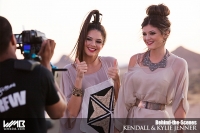 Ultimate Graveyard Mojave Desert Shoot Location - BTS with Kendall Jenner & Kylie Jenner Fashion Photoshoot by Nick Saglimbeni for WMB 3D Magazine on railroad train tracks sunset video