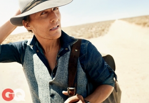 Ultimate Graveyad Mojave Desert Photography & Film Location - Matthew McConaughey Fashion Photoshoot for GQ Magazine Cover - Long Desert Dirt Road