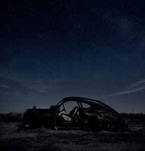 Ultimate Graveyard Mojave Desert Film Location with junked cars