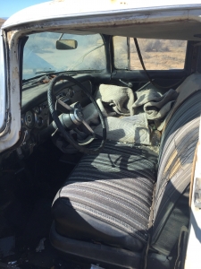 UltimateGraveyard Mojave Desert Photography & Film Location - 50's Packard Clipper Car Interior