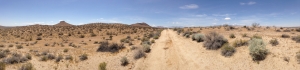 UltimateGraveyard Mojave Desert Filming & Photography Location - Long Dirt Road into the Mojave Desert Mountains