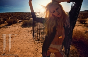 Ultimate Graveyard Mojave Desert Shoot Location - Fashion Photoshoot for W Korea Magazine March 2013 - Desert Landscape