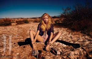 Ultimate Graveyard Mojave Desert Shoot Location - Fashion Photoshoot for W Korea Magazine March 2013 - Desert Landscape