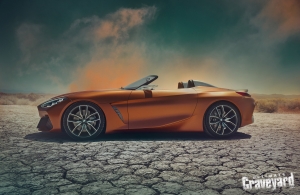 UltimateGraveyard: BMW Z4 Concept Car Profile - Cracked Earth - Photo by Agnieszka Doroszewicz