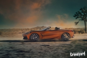 UltimateGraveyard: BMW Z4 Concept Car Driving - Joshua Trees - Photo by Agnieszka Doroszewicz