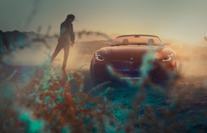 UltimateGraveyard: BMW Z4 Concept Car - Desert Brush - Photo by Agnieszka Doroszewicz