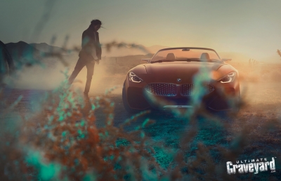 UltimateGraveyard: BMW Z4 Concept Car - Desert Brush - Photo by Agnieszka Doroszewicz